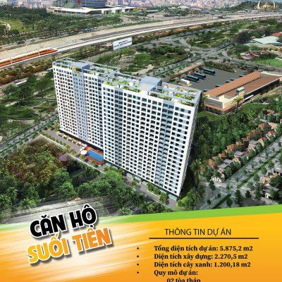 BÁN HOẶC CHO THUÊ CĂN 2 PHÒNG NGỦ BCONS SUỐI TIÊN - ĐẦY ĐỦ NỘI THẤT - ĐÃ CÓ SỔ