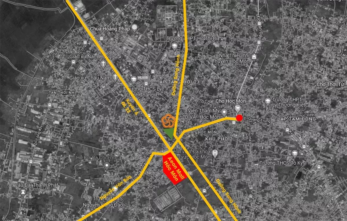 Một đại gia sẽ rót hàng trăm triệu USD xây trung tâm thương mại tại huyện Hóc Môn