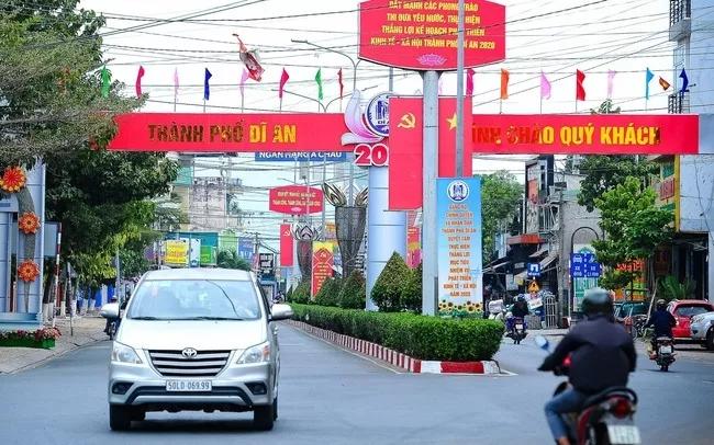 Thành phố Dĩ An trở thành đô thị loại II trực thuộc Bình Dương